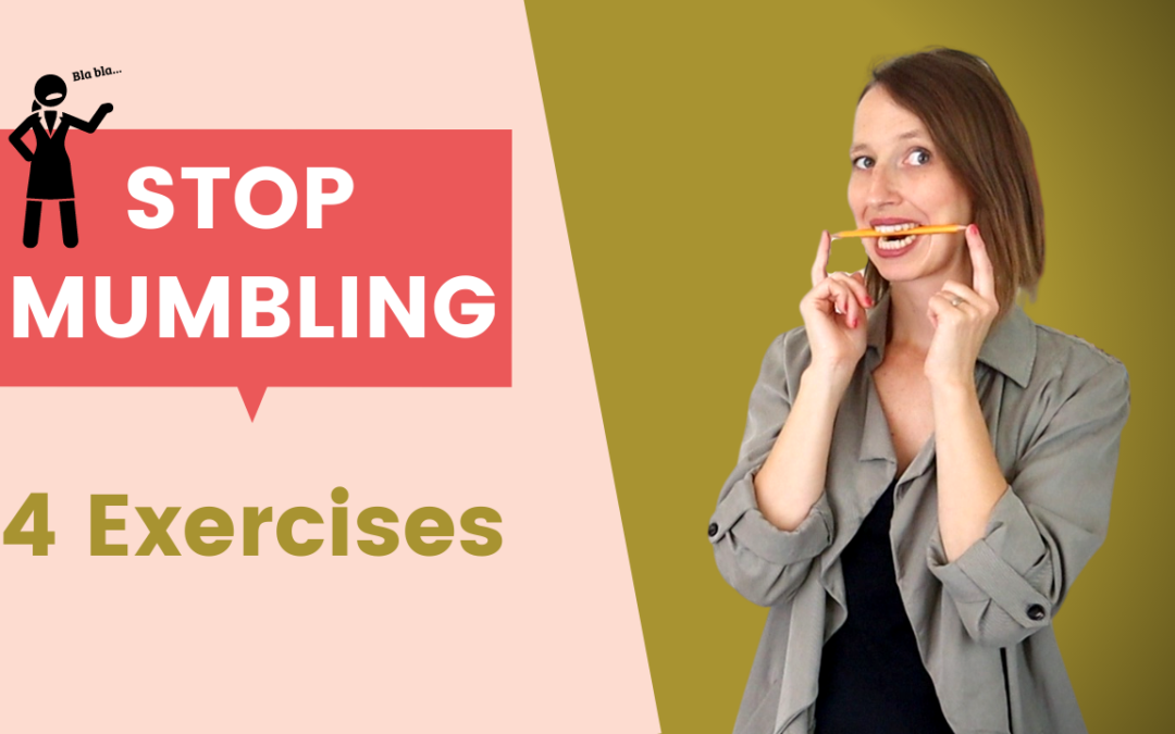 How to enunciate better | 4 TIPS TO STOP MUMBLING
